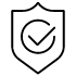 Ícono de certificado de seguridad