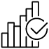 Ícono de un gráfico de barras
