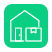 Ícono de una casita